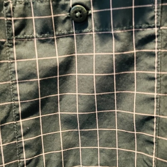 The North Face  Shirt Mens Size Small Green Plaid Long Sleeve Button - Picture 9 of 15